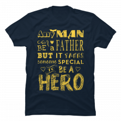 super hero dad t shirt